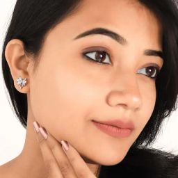 Silberry 925 Sterling Silver Butterfly Stud Earrings-image-50
