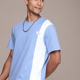WROGN Comfort Fit Striped Pure Cotton T-shirt-image-94