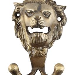 IndianShelf Bronze Toned Lion Iron Wall Hook-image-67