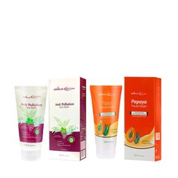 GEMBLUE BioCare Set of Anti Pollution Face Wash & Papaya Face Wash-35