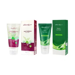 GEMBLUE BioCare Unisex Anti Pollution Face Wash And Neem Facewash 150ml Each Combo of 2-23