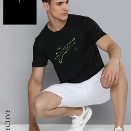 HRX by Hrithik Roshan Men Rapid Dry Printed Running T-shirt-image-4