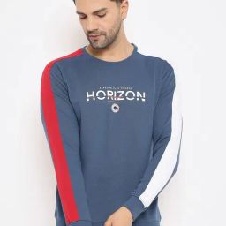 Duke Denim Regular Fit Printed Sweatshirt-image-60