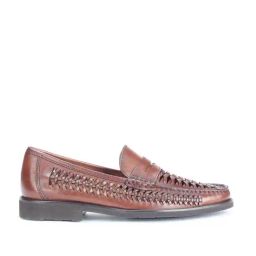 Pavers England Men's Chestnut Casual Loafers-image-35