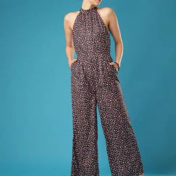 Globus Black Printed Jumpsuit-image-98