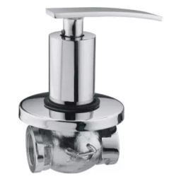 Plato Metalic Finish Joy Concealed Stop Cock Size of 19.05 mm (3/4 Inch), J 005-2