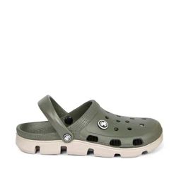 Mozafia Men's Olive Back Strap Clogs-image-30