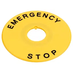 IDEC Switch Legend Plates NAMEPLATE, E-STOP SWITCH, HAAV4-27.-23