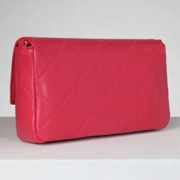Allen Solly Pink Textured Free Size Sling Handbag image 3