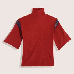 Sangria Teen Girls Ribbed Pullover-picture-48
