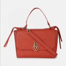 Allen Solly Red Solid Free Size Sling Handbag-61