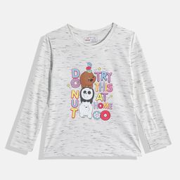 Eteenz Girls We Bare Bears Printed T-shirt-image-91