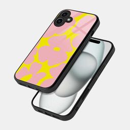 macmerise Floral Printed iPhone 16 Bumper Case Mobile Accessories-image-46