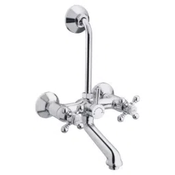 Plato Metalic Finish Roman Wall Mixer 2 in 1 With Bend Size of 19.05 mm (3/4 Inch), R 214-31