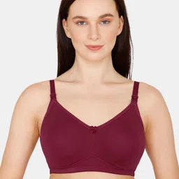 Zivame Maroon Maternity Bra Full Coverage-21