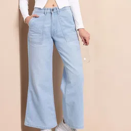 Mast & Harbour Women Light Fade Stretchable Jeans-picture-37