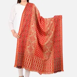BAISA Floral Printed Pure Wool Shawl-picture-41