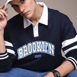 The Roadster Life Co. Typography Printed Sweatshirt-30