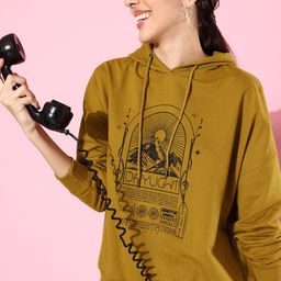 The Roadster Life Co. Jet Black Graphic Printed Anti Fits Hooded Sweatshirt-image-22