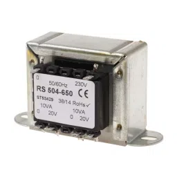 RS PRO Chassis Mounting Transformer 20 VA Model No 504650-picture-0