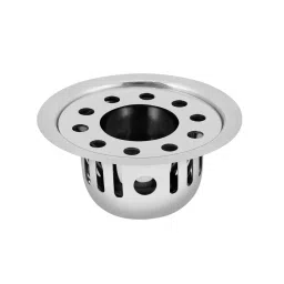 Sanjay Chilly Round Gypsy Floor Drainer with Cockroach Trap and Pipe Hole Sliver 80 mm, ‎SCCT-RG-80-image-78