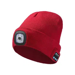 FabSeasons Unisex Beanie with Rechargeable LED Lights & Wireless Bluetooth Headphones-image-91