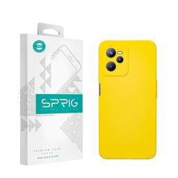 SPRIG Realme C35 Liquid Silicone Back Cover-image-69