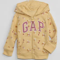 GAP Girls Floral Printed Relaxed-Fit Hooded Sweatshirt-image-48