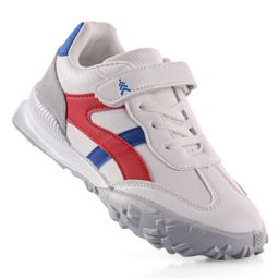 Pine Kids Sneakers With Velcro Closure Solid- White-picture-20