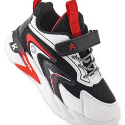 Pine Kids Sneakers Shoes with Velcro Closure- Black-picture-32