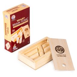 Ratnas Wooden Brain Tonic Puzzle 8 Pieces - Cream-19