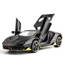 SVE 1:32 LIMBROGINI Diecast Metal Pullback Toy car with Openable Doors, lights And sound music [Colors as Per Stock]-image-89