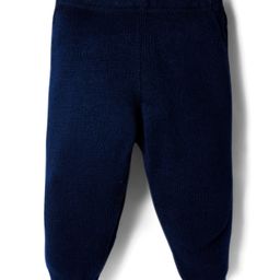 Babyhug Full Length Solid Color Fleece Pant - Navy Blue-picture-45