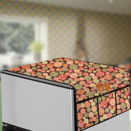 The Furnishing Tree Multi-Coloured Printed Refrigerator Cover-image-76