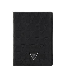GUESS Men Textured Leather Two Fold Wallet-22