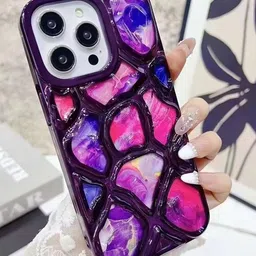 CASE CREATION Geometric Printed iPhone 15 Back Case Mobile Accessories-27