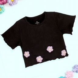 KiddoPanti Girls Applique T-shirt-picture-11