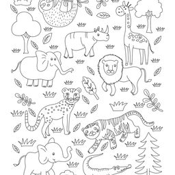 om books international My First Doodle Colouring Book (Binder) Paper Back image 4