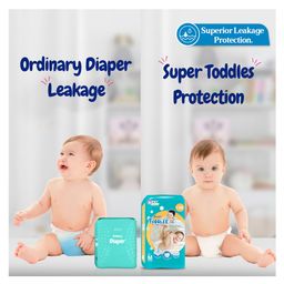smart toddles TODDLES Comfy 136 Baby Diaper Pants (Size - M) Combo of 4 With Quick Absorption Technology and Extra Protection | Easy to Pull Up and Remove image 5