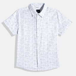Allen Solly Junior Boys Standard Floral Printed Pure Cotton Casual Shirt-picture-14