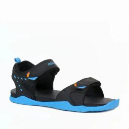 Asian Men's Black Floater Sandals-image-50