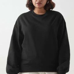 Bewakoof Black Relaxed Fit Sweatshirt-picture-18
