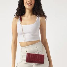 Fastrack Cherry Zenith Quilted Clutch-picture-11