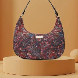 Caprese Poly Canvas Pink Women Handbag-image-5