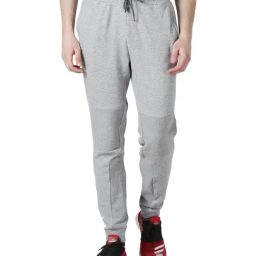 ALCIS Grey Polyester Trackpants-picture-36