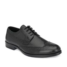 San Frissco Men's Darvey Black Derby Shoes-image-15