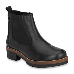 Delize Women's Black Chelsea Boots-image-42