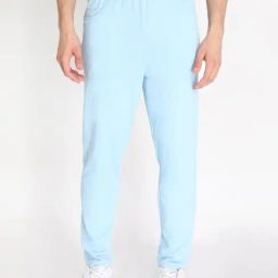 Chkokko Sky Blue Regular Fit Trackpants-image-26