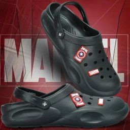Paragon Men's Black Back Strap Clogs-picture-24