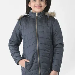 Crimsoune Club Kids Navy Quilted Full Sleeves Jacket-image-49